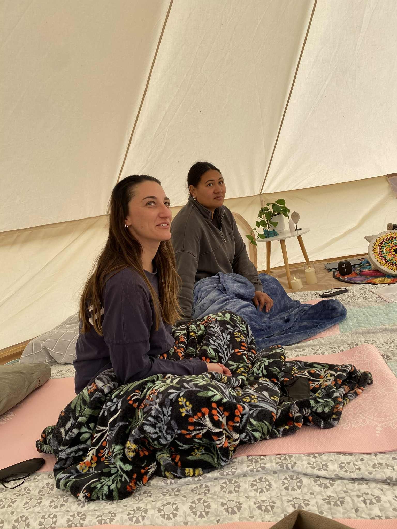 Healing space and wellness activities