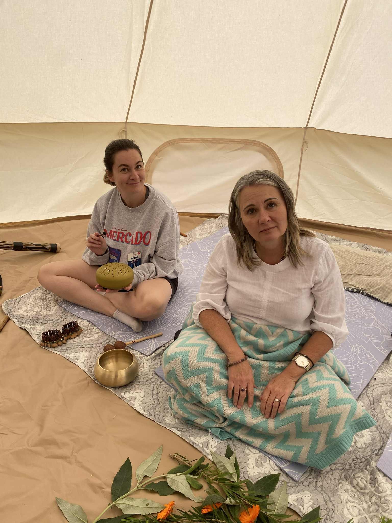 Healing space and wellness activities